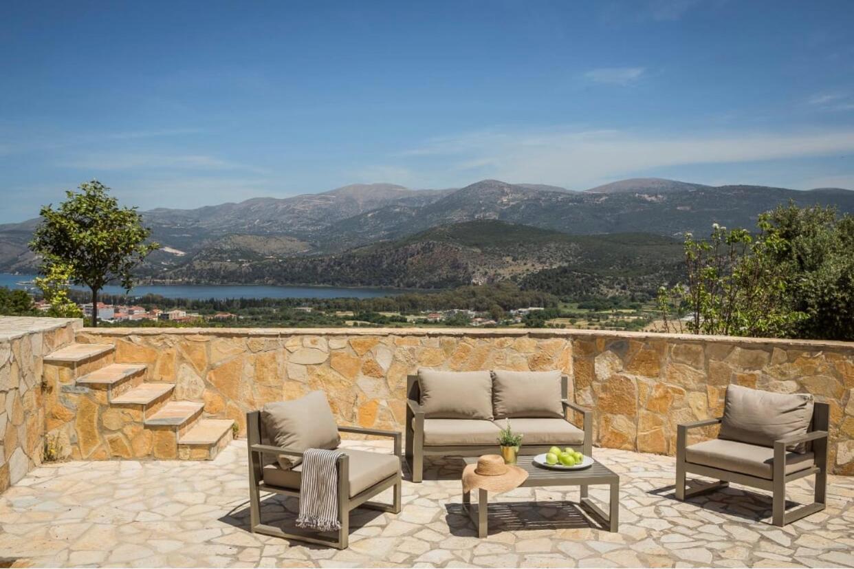 Villa Peaceful House With An Awesome View Khelmáta Esterno foto